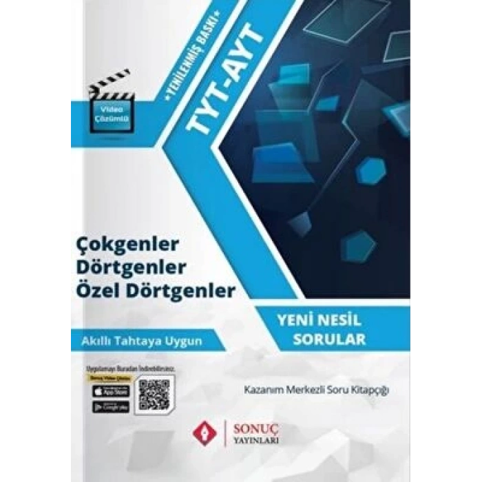 TYT AYT Çokgenler Dörtgenler Özel Dörtgenler