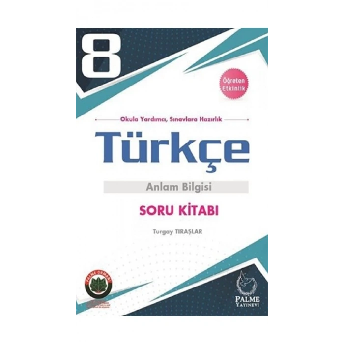 8. Sınıf Türkçe Anlam Bilgisi Soru Kitabı
