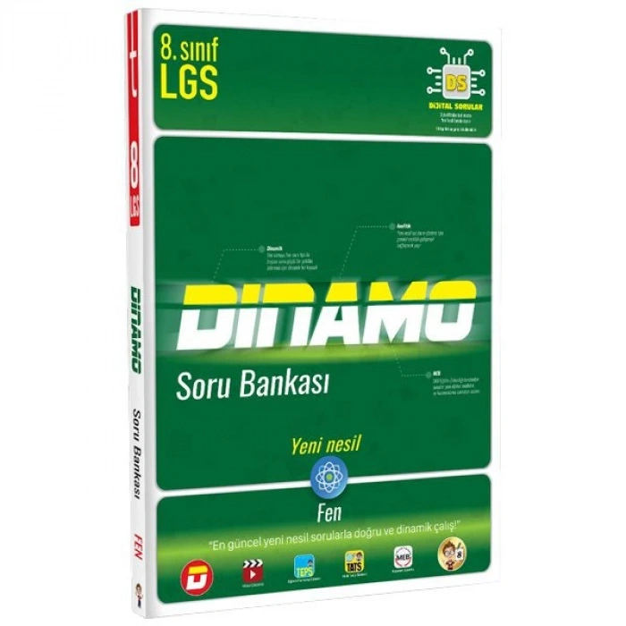 8. Sınıf LGS Fen Bilimleri Dinamo Soru Bankası Tonguç Yayınları