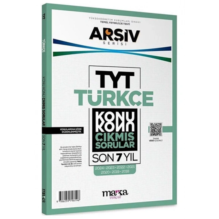 TYT Türkçe Konu Konu Çıkmış Sorular Son 7 Yıl