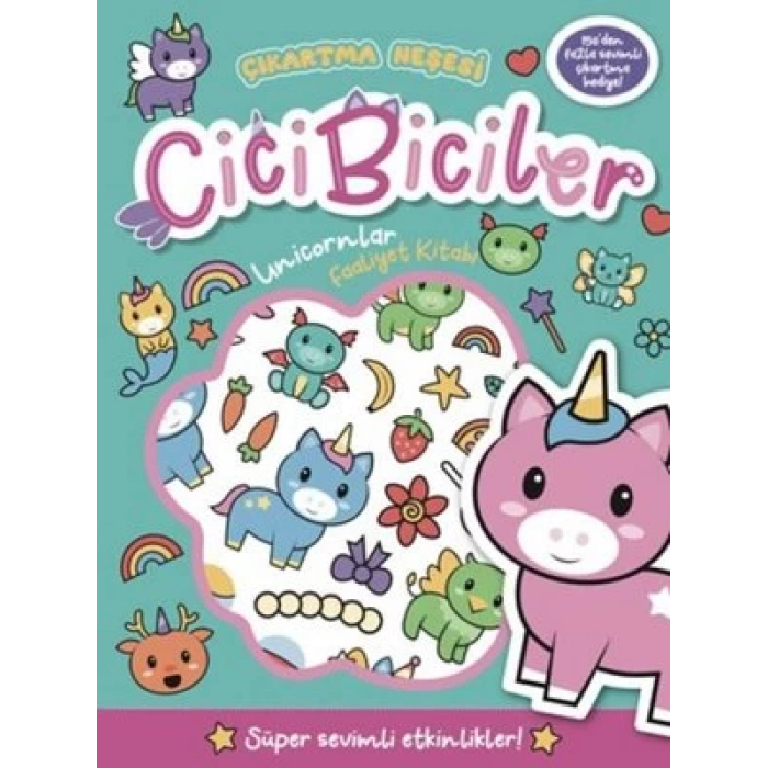 Cicibiciler Unicornlar Faaliyet Kitabı