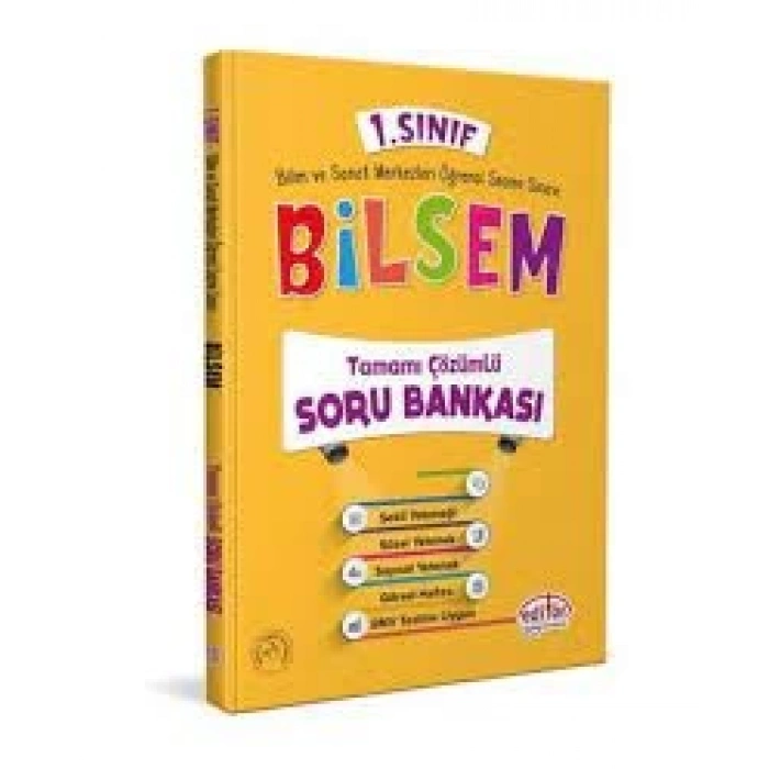1.Sınıf Bilsem Tamamı Çözümlü Soru Bankası