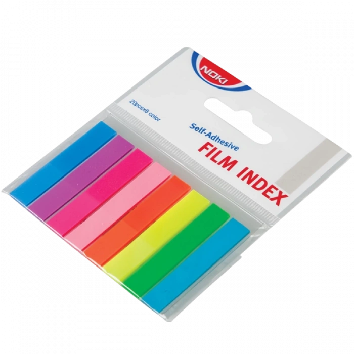 Noki Plastik Ayraç 8 Renk Postit