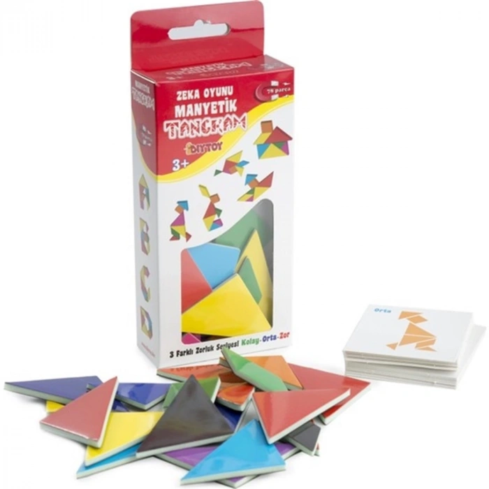 Diytoy Manyetik Zeka Oyunu Tangram