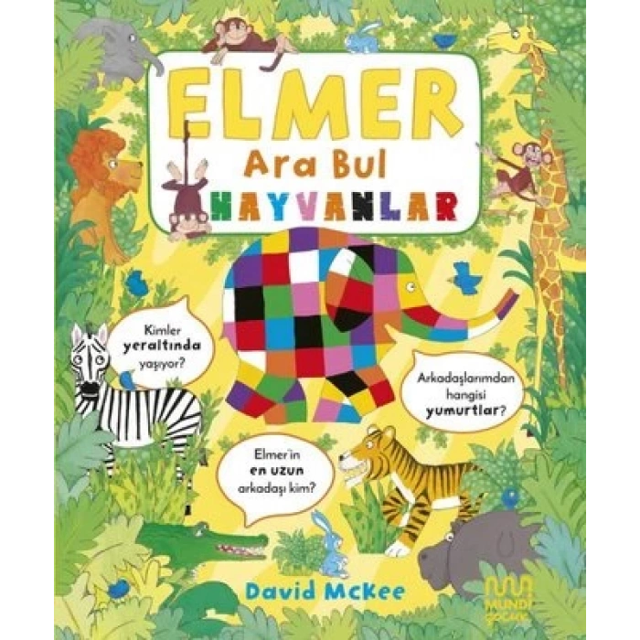 Elmer Ara Bul: Hayvanlar (Ciltli)