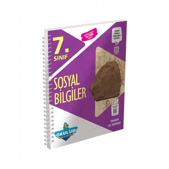 7. Sınıf Sosyal Bilgiler Okulum Akıllı Defter