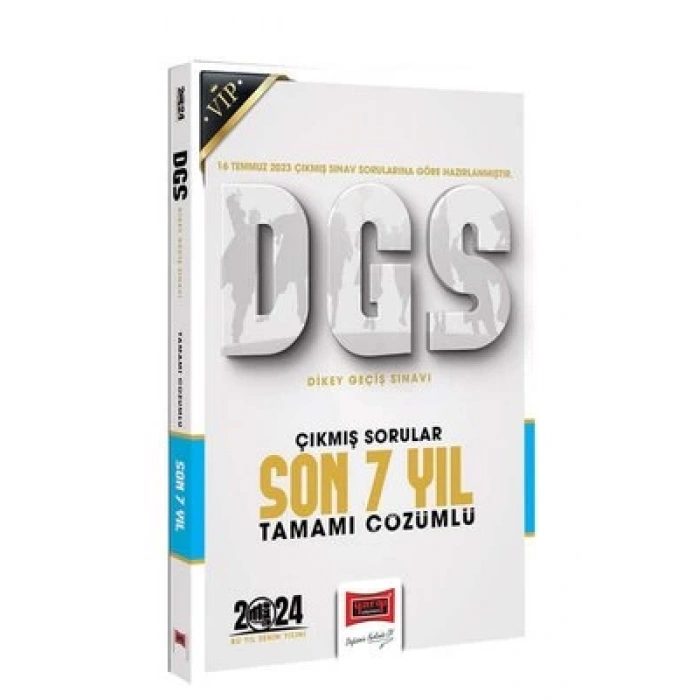 Yargı Yayınları 2024 DGS Çıkmış Sorular Tamamı