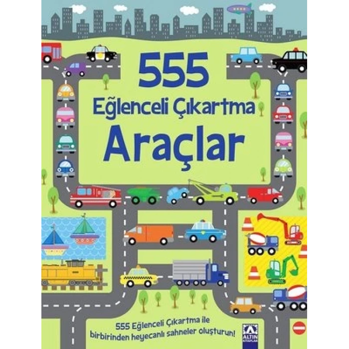 555 Eğlenceli Çıkartma - Araçlar