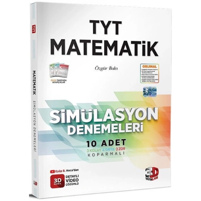 TYT Matematik Simülasyon Denemeleri 2023