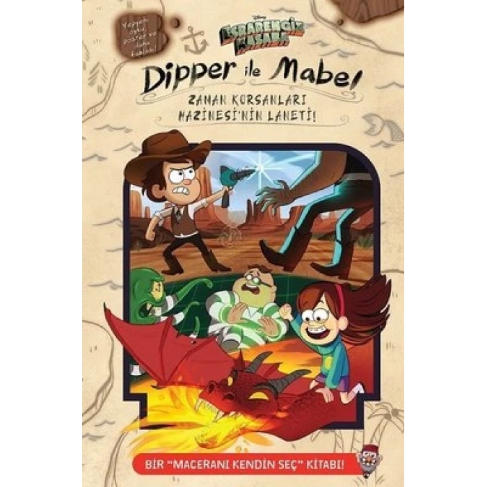 Disney Esrarengiz Kasaba-Dipper ile Mabel Zaman Korsanları Hazinesinin Laneti