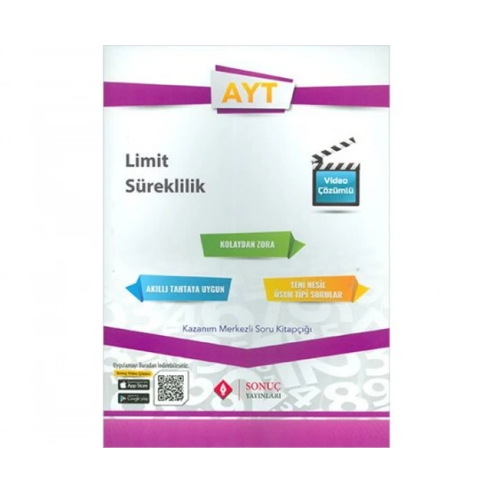 AYT Limit Süreklilik Kazanım Merkezli Soru Kitapçığı