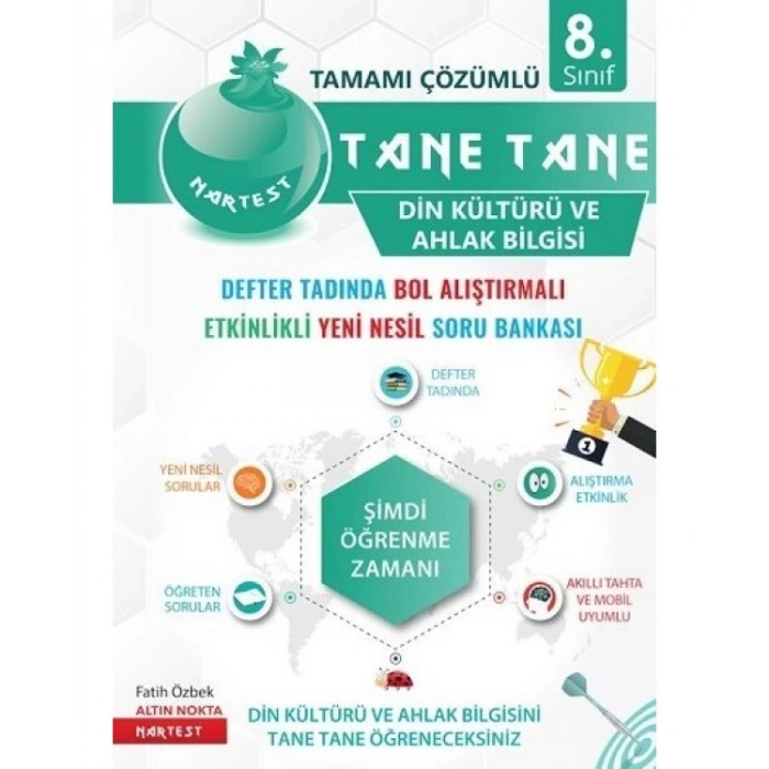 8. Sınıf LGS Din Kültürü ve Ahlak Bilgisi Defter Tadında Tane Tane