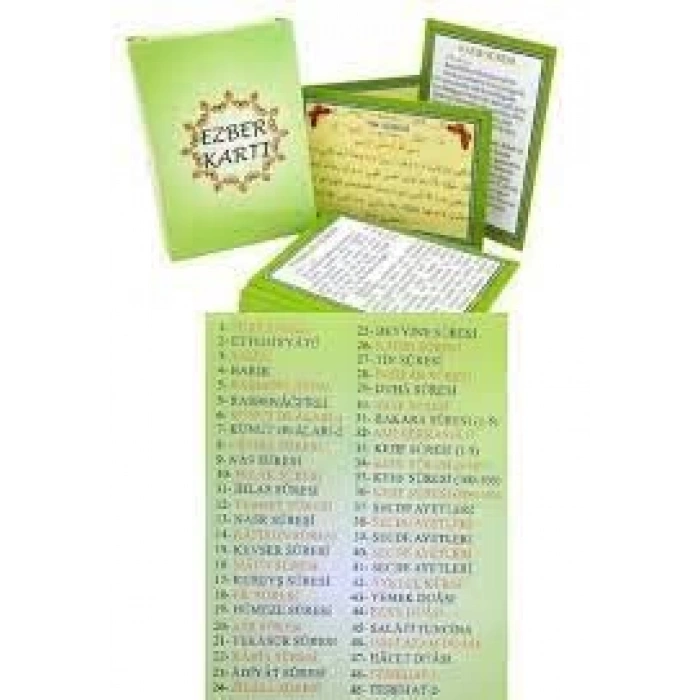 Ezber Kartı