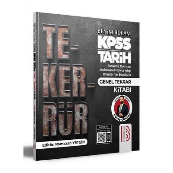 Kpss Tarih Genel Tekrar Kitabı