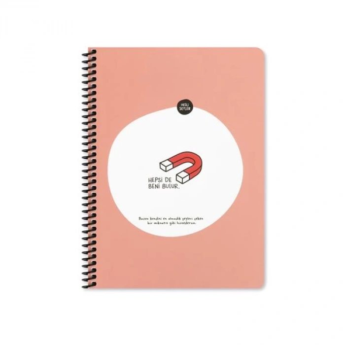 Hisli Şeyler A4 80Yp.Çiz.Spr.Stickerli Def. Hepsi De Beni Bulur