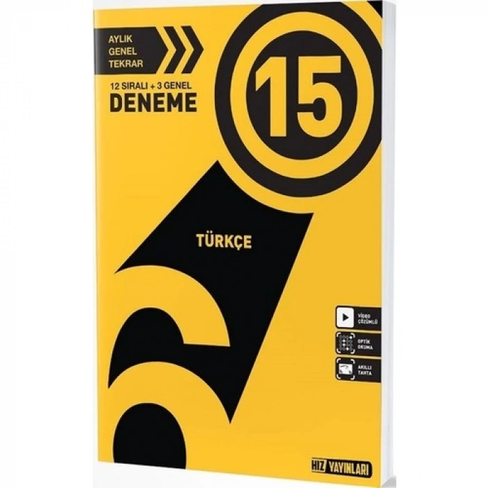 6. Sınıf Türkçe 15 Deneme
