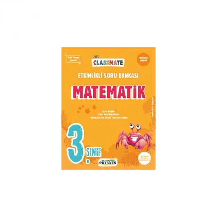 3. Sınıf Classmate Matematik Etkinlikli