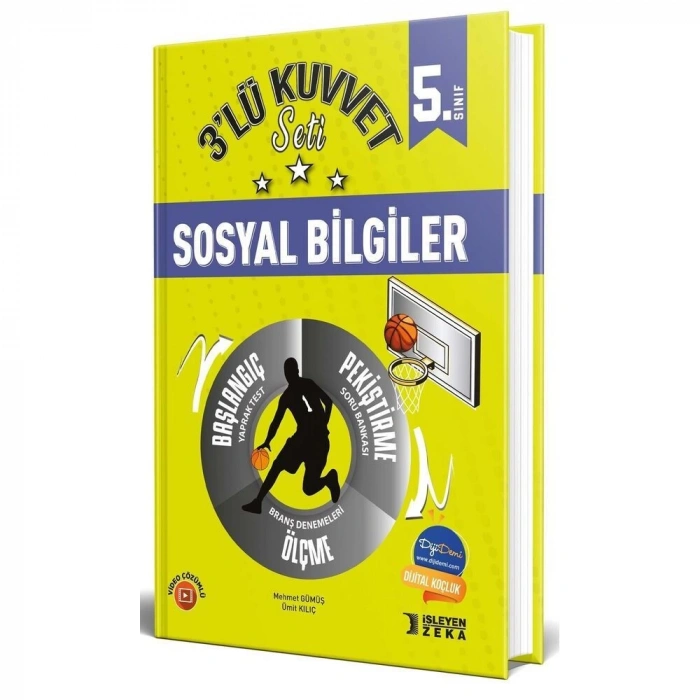 İşleyen Zeka 5. Sınıf Sosyal Bilgiler Kuvvet Serisi Branş Denemeleri