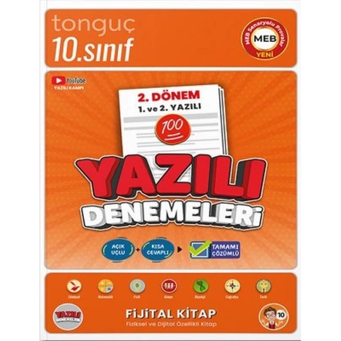 10. Sınıf Yazılı Denemeleri 2. Dönem 1 ve 2. Yazılı