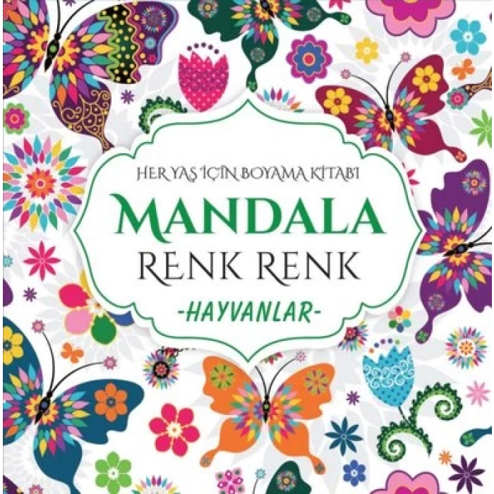 Mandala Renk Renk Hayvanlar