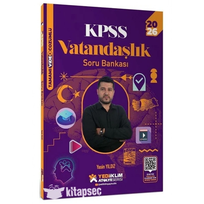 2026 KPSS Vatandaşlık Atölye Soru Bankası Çözümlü