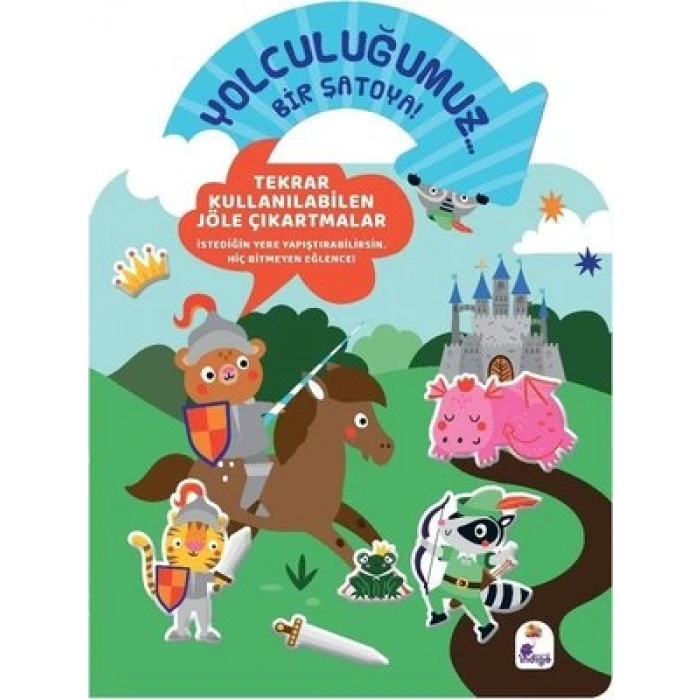 Yolculuğumuz Bir Şatoya! Bitmeyen Sticker Kitabım