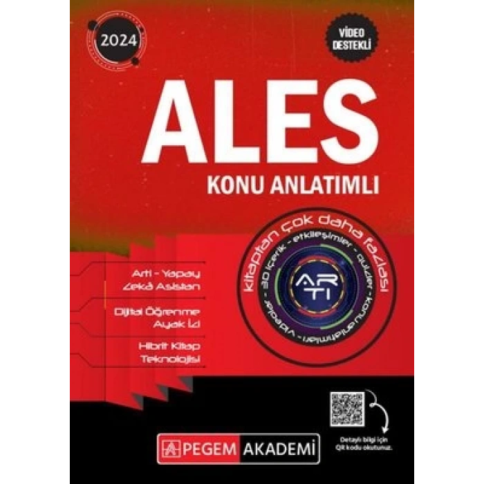 2024 Ales Konu Anlatımlı