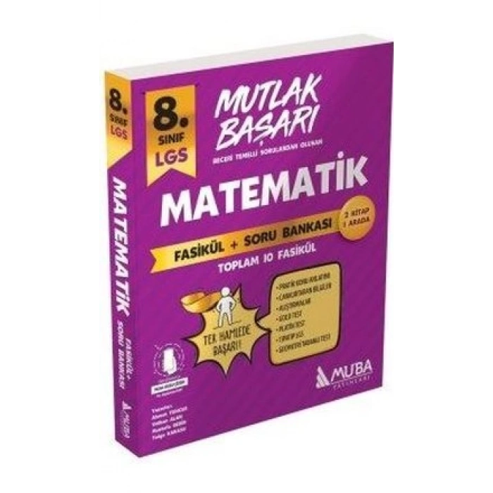 8. Sınıf Mutlak Başarı Matematik Fasikül + Soru Bankası