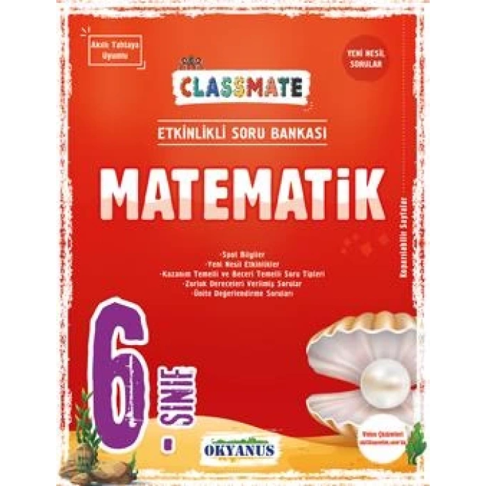 6. Sınıf Classmate Matematik Soru Bankası