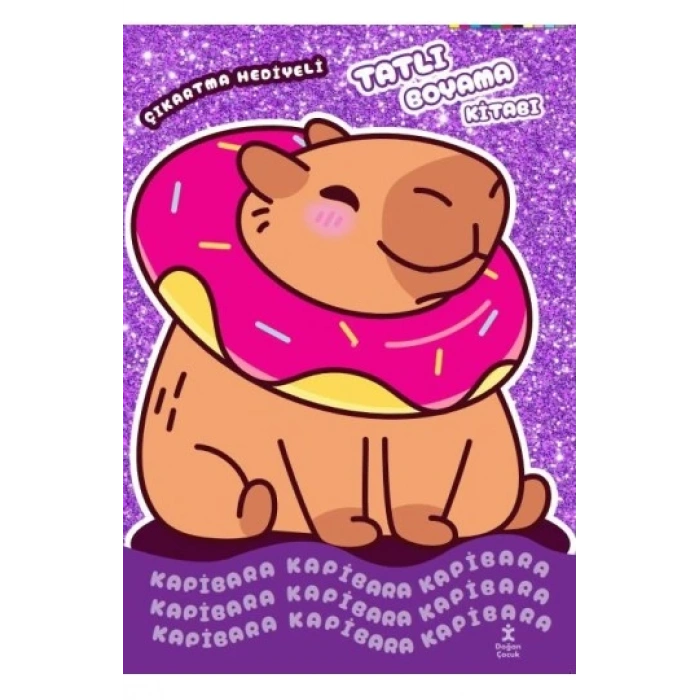 Kapibara - Tatlı Boyama Kitabı