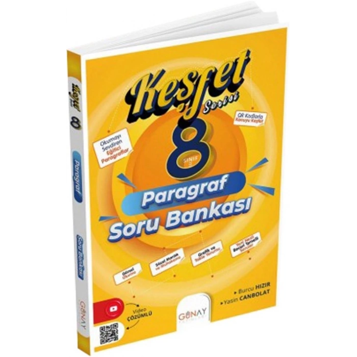 8.Sınıf LGS Keşfet Paragraf Soru Bankası