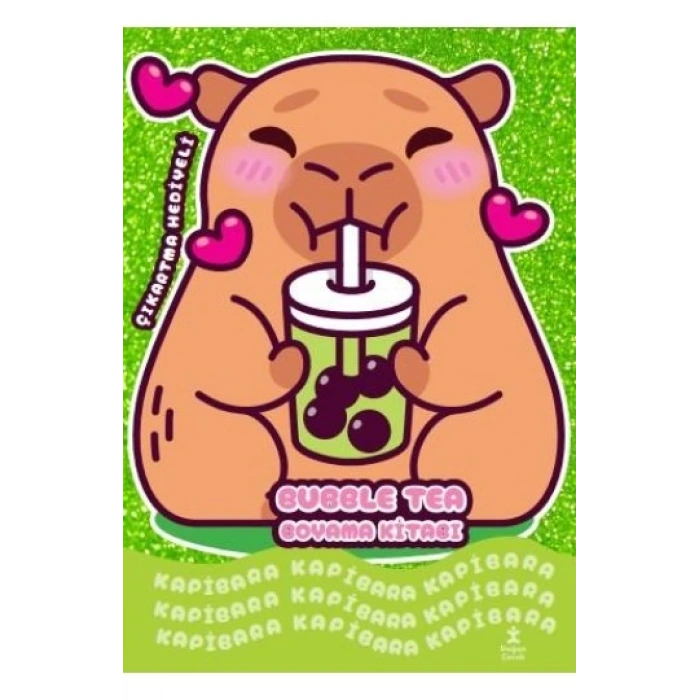 Kapibara - Bubble Tea Boyama Kitabı