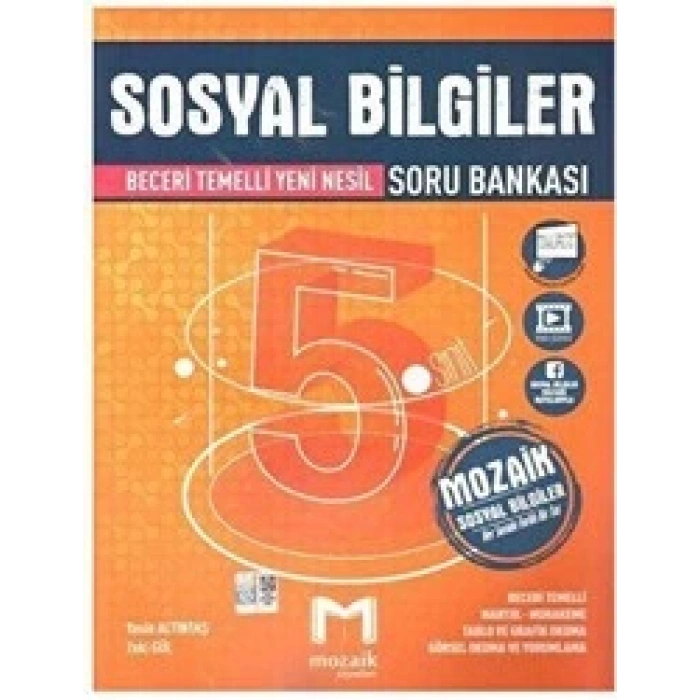 5.Sınıf Mozaik Soru Bankası Sosyal Bilgiler - 2024
