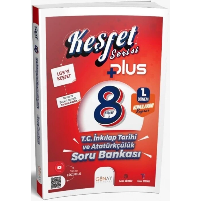 8 Keşfet İnkilap Soru 1.Dönem