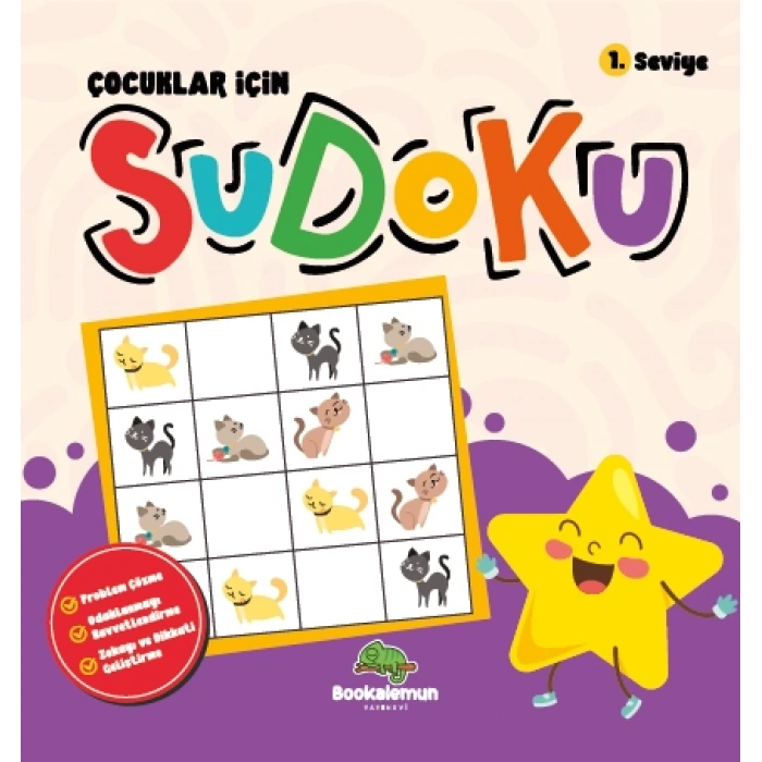Çocuklar İçin Sudoku 1.Seviye