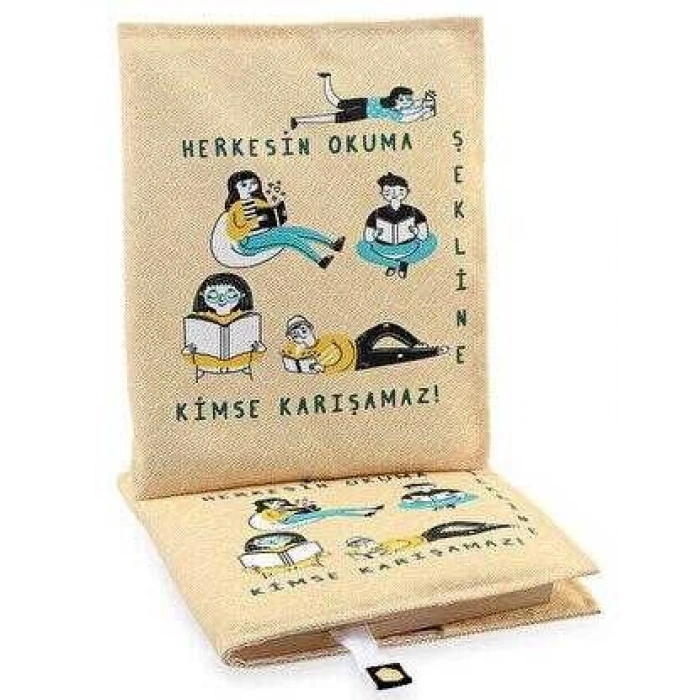 Herkesin Okuma Şekline Kimse Karışamaz Kitap Kılıfı
