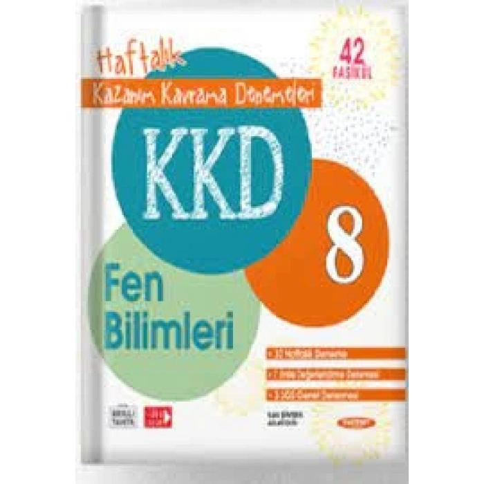 Kazanım Kavrama Denemeleri 8 Fen Bilimleri (42 Fasikül)