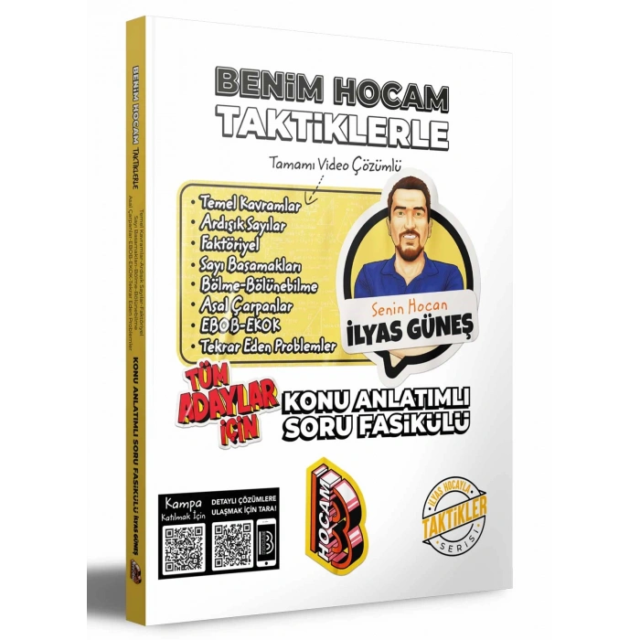 Tüm Adaylar İçin Taktiklerle Temel Kavramlar ve Sayılar Konu Anlatımlı Soru Fasikülü