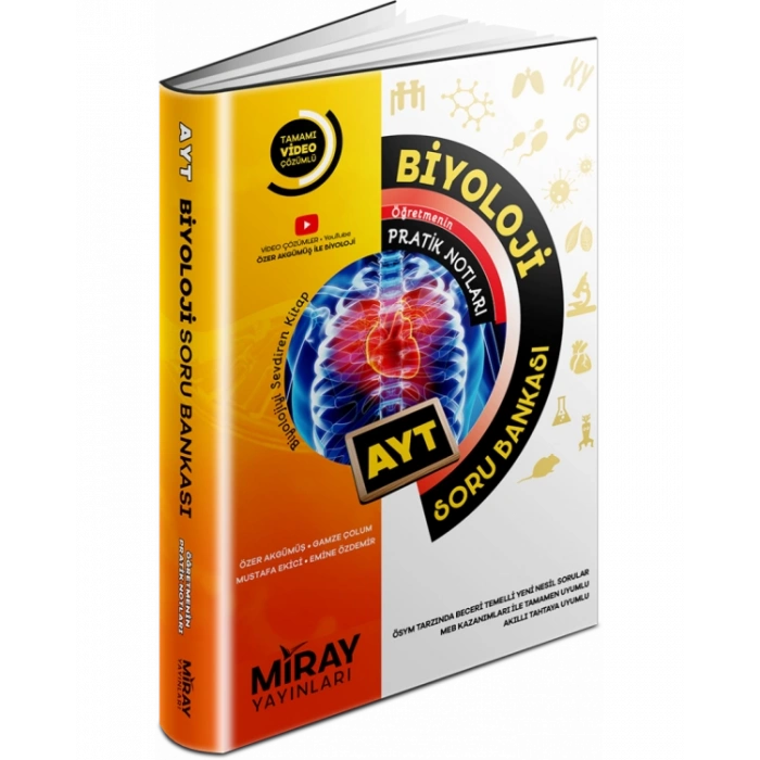 AYT Biyoloji Soru Bankası Miray Yayınları