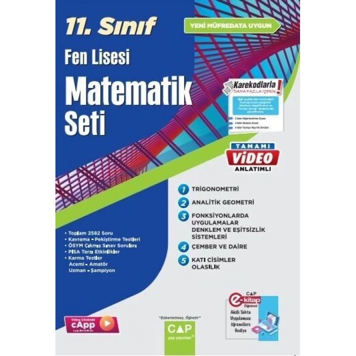 11. Sınıf Matematik Fen Lisesi Seti