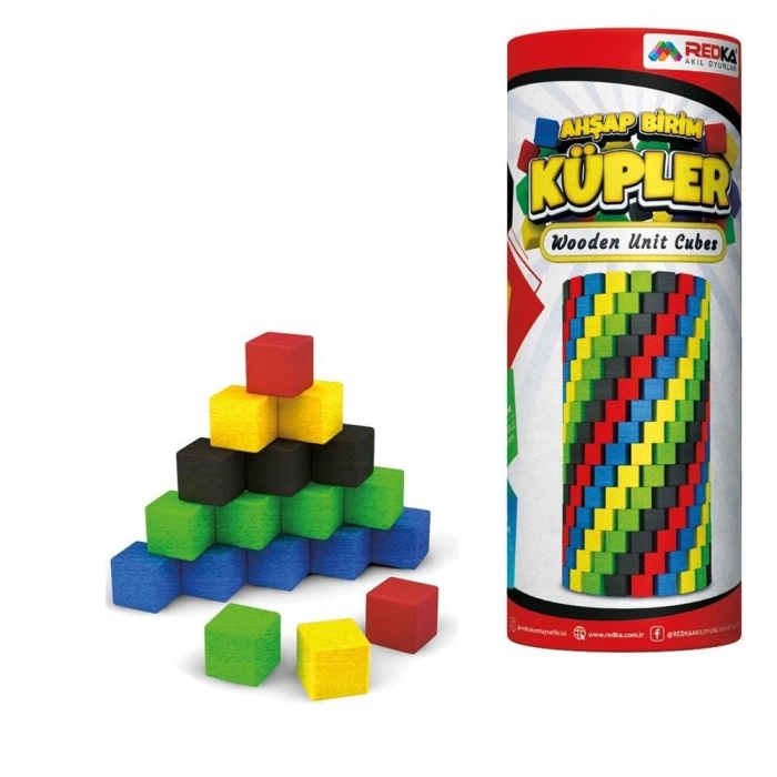 Redka Ahşap Birim Küpleri