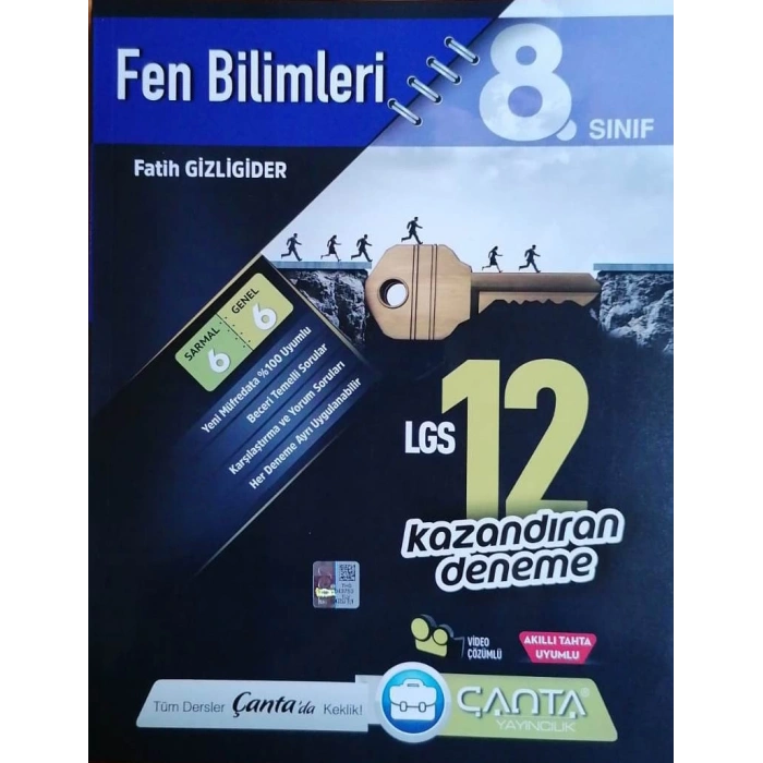 8.Sınıf Fen Bilimleri 12 Kazandıran Deneme Lgs