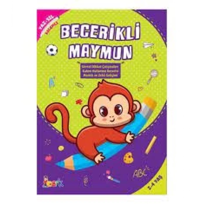 Becerikli Maymun - Yaz-Sil Kalemli
