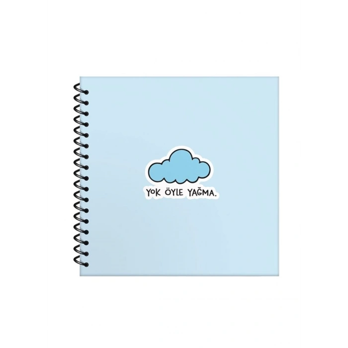 Yok Öyle Yağma Çizgili Defter