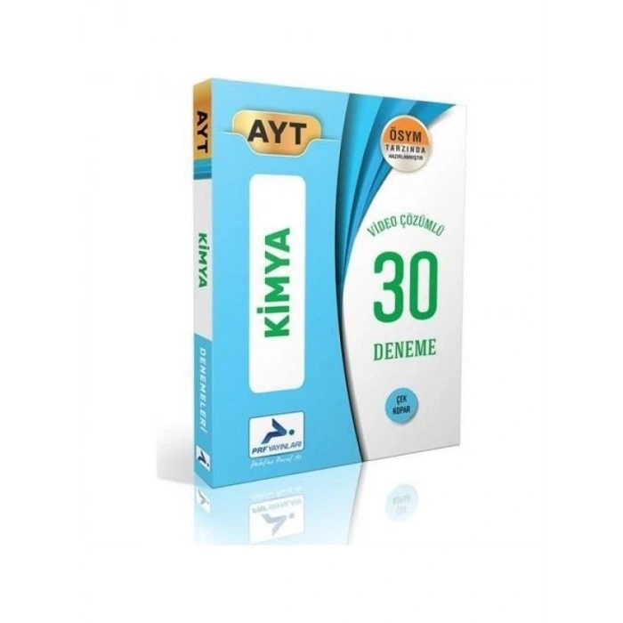 AYT KİMYA VİDEO ÇÖZÜMLÜ 30 BRANŞ DENEMESİ