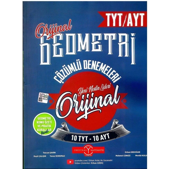 TYT AYT Geometri 10 + 10 Deneme