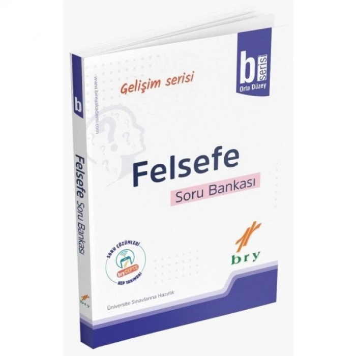 Felsefe B Serisi Orta Düzey Video Çözümlü Soru Bankası