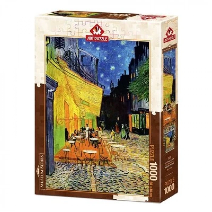 Kafe Terasta Gece 1000 Parça Puzzle