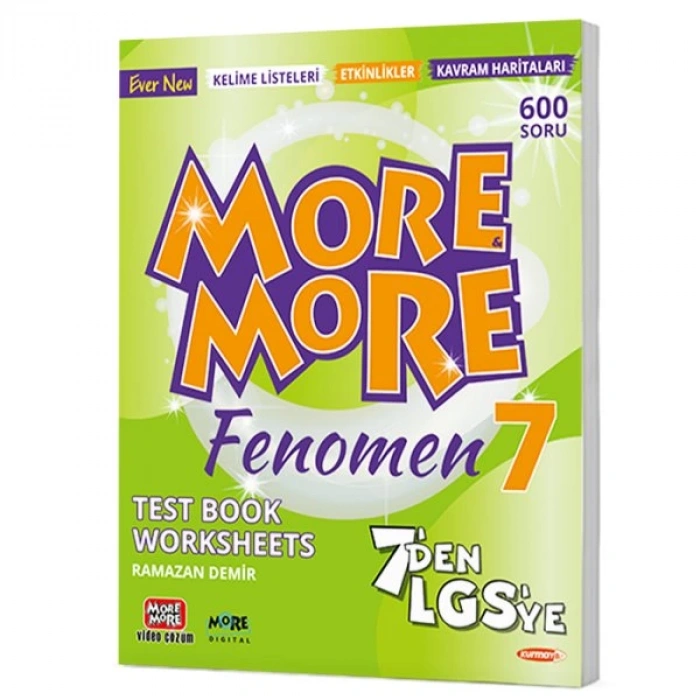 7. Sınıf New More More English Fenomen Test Book