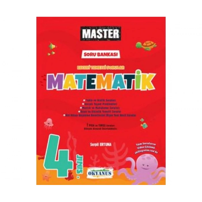 4. Sınıf Master Matematik Soru Bankası